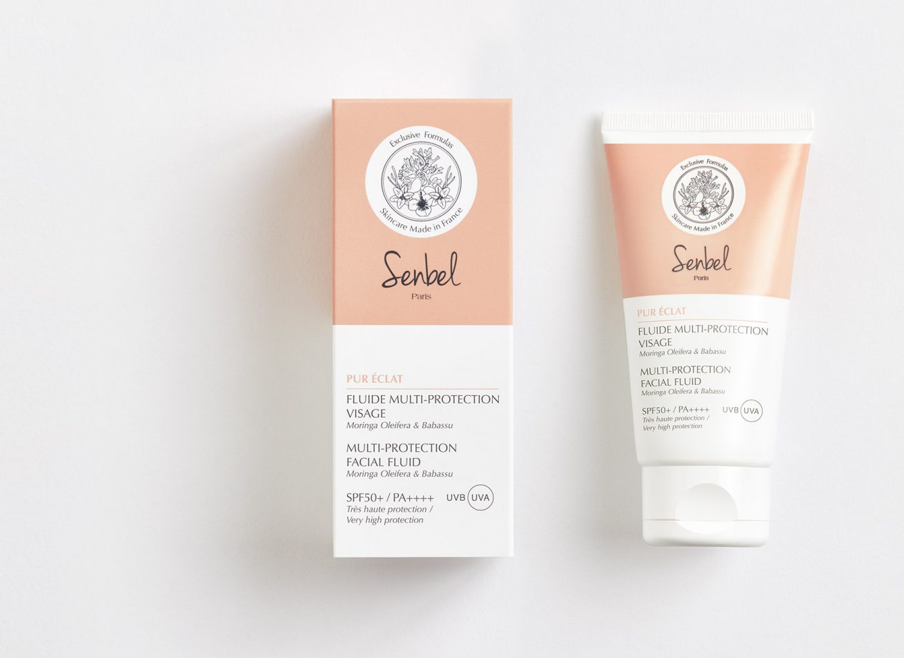 Multi-Protection Facial Fluid SPF50+ | Senbel